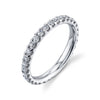 Manfredi Jewels Eternity Bands - Round Cut 0.97 ct Platinum Diamond Band Ring