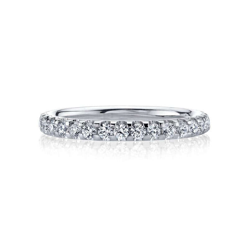 Manfredi Jewels Eternity Bands - Round Cut 0.97 ct Platinum Diamond Band Ring