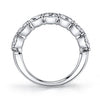 Manfredi Jewels Eternity Bands - Round Cut 1.53 ct Platinum Diamond Band Ring