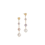 Marco Bicego Jewelry - Africa Pearl 18K Yellow Gold Drop Earrings | Manfredi Jewels