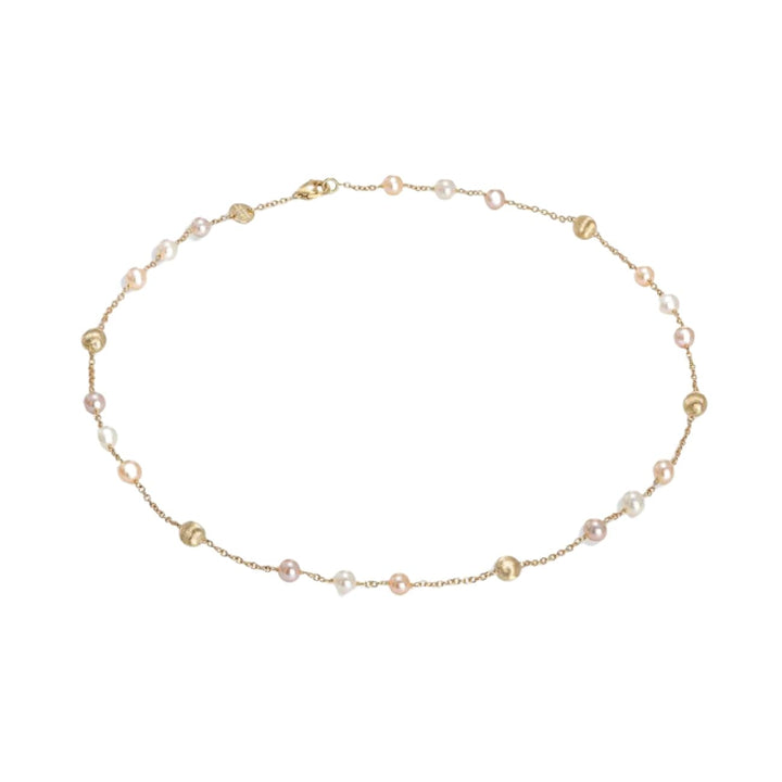Marco Bicego Jewelry - Africa Pearl 18K Yellow Gold & Pearl Short Necklace | Manfredi Jewels