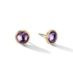 Marco Bicego Jewelry - Jaipur Color 18K Yellow Gold Amethyst Stud Earrings | Manfredi Jewels