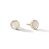 Marco Bicego Jewelry - Jaipur Color 18K Yellow Gold Mother of Pearl Stud Earrings | Manfredi Jewels