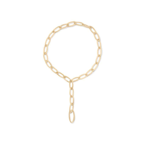 Marco Bicego Jewelry - Jaipur Link 18K Yellow Gold Oval Link Convertible Lariat Necklace | Manfredi Jewels