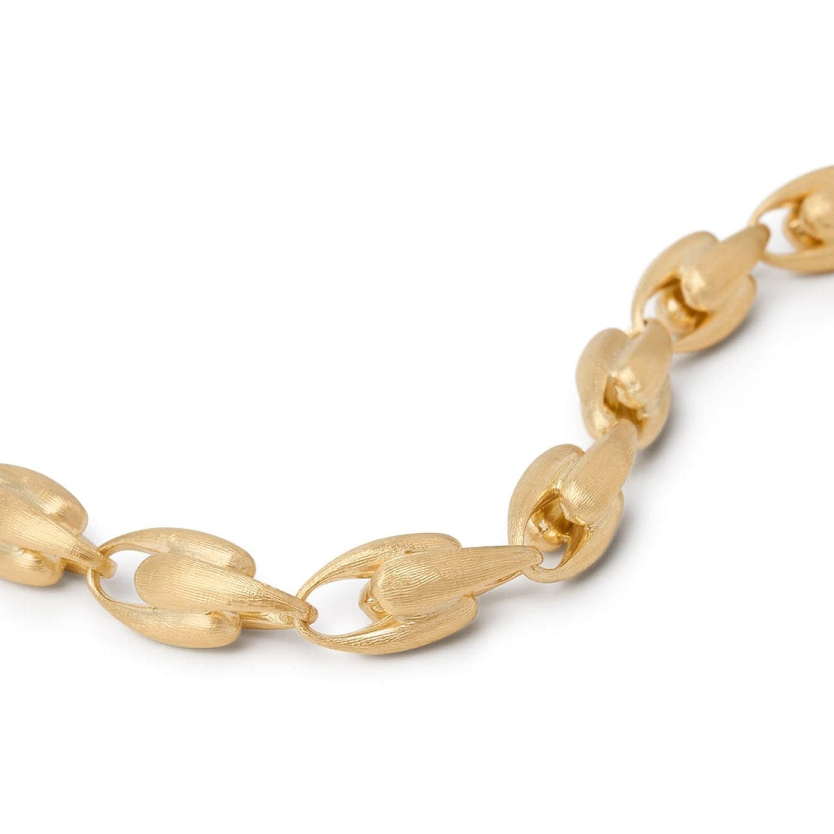 Marco Bicego Jewelry - Lucia Collection 18K Yellow Gold Small Link Bracelet | Manfredi Jewels