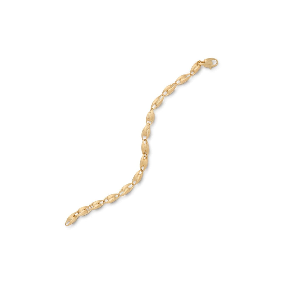 Marco Bicego Jewelry - Lucia Collection 18K Yellow Gold Small Link Bracelet | Manfredi Jewels