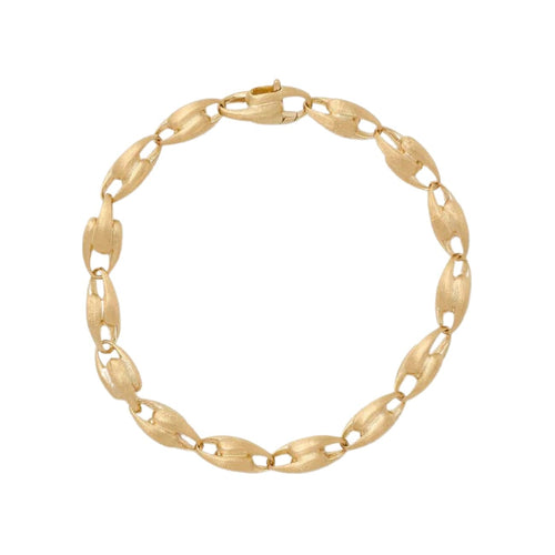 Marco Bicego Jewelry - Lucia Collection 18K Yellow Gold Small Link Bracelet | Manfredi Jewels