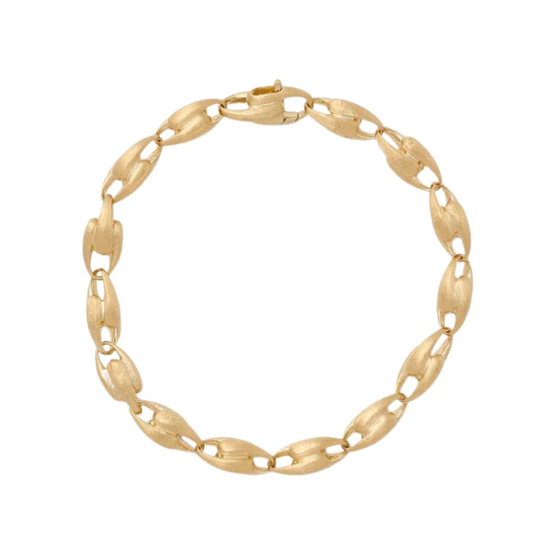 Marco Bicego Jewelry - Lucia Collection 18K Yellow Gold Small Link Bracelet | Manfredi Jewels