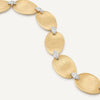 Marco Bicego Jewelry - Lunaria 18K Yellow Gold Collar Necklace with Diamond Accents | Manfredi Jewels
