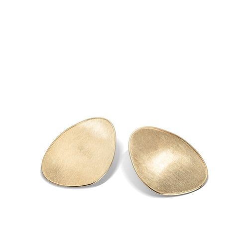 Marco Bicego Jewelry - Lunaria 18K Yellow Gold Large Stud Earrings | Manfredi Jewels