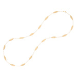 Marco Bicego Jewelry - Lunaria 18K Yellow Gold Station Long Necklace | Manfredi Jewels