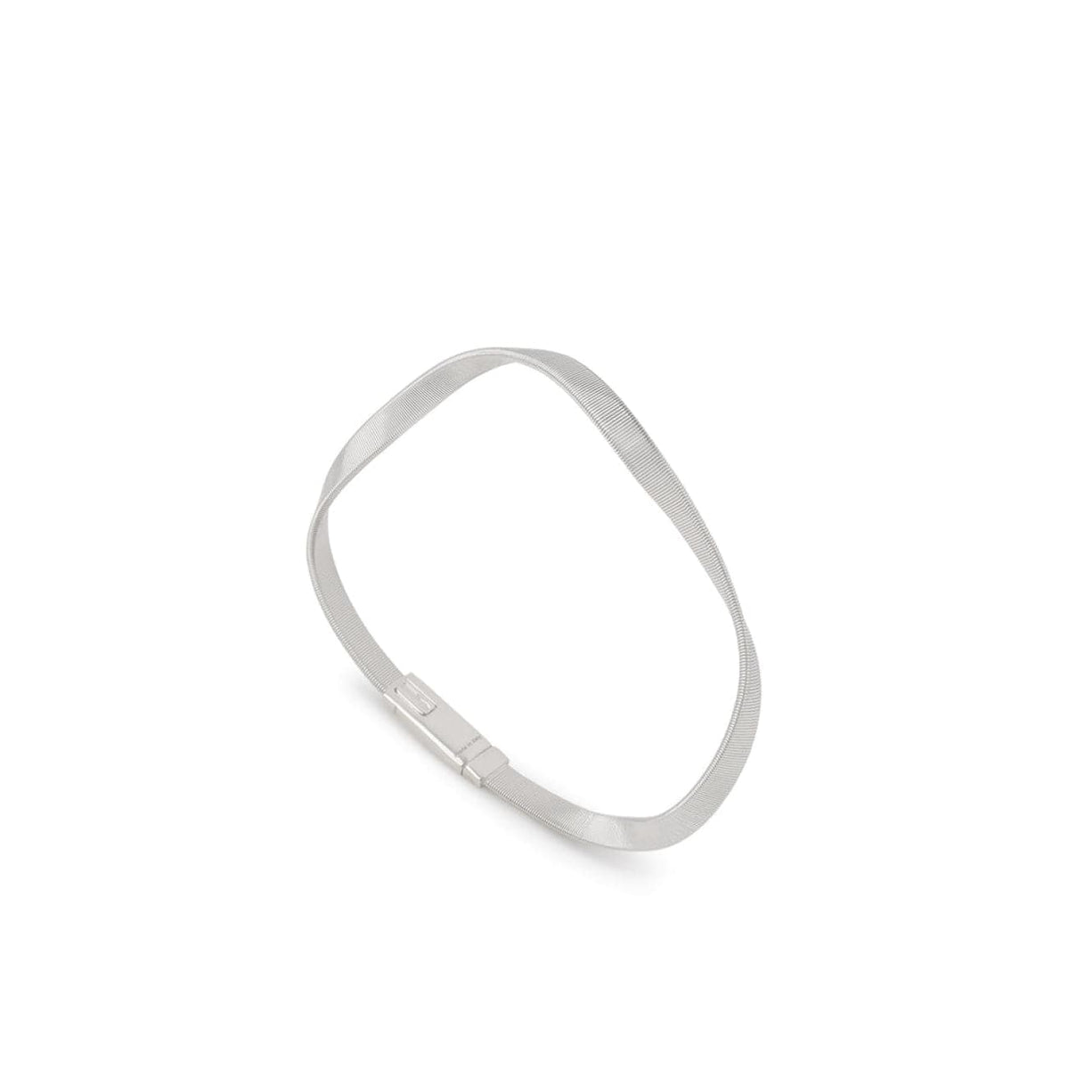 Marco Bicego Jewelry - Marrakech 18K White Gold Bangle Bracelet | Manfredi Jewels