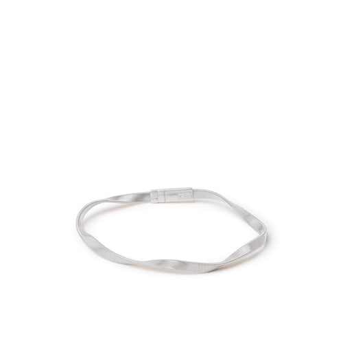 Marco Bicego Jewelry - Marrakech 18K White Gold Bangle Bracelet | Manfredi Jewels