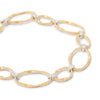 Marco Bicego Jewelry - Marrakech 18K Yellow Gold Flat Link Diamond Bracelet | Manfredi Jewels