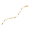 Marco Bicego Jewelry - Marrakech 18K Yellow Gold Twisted Coil Diamond Link Bracelet | Manfredi Jewels