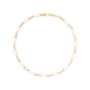 Marco Bicego Jewelry - Marrakech 18K Yellow Gold Twisted Coil Link Diamonds Necklace | Manfredi Jewels