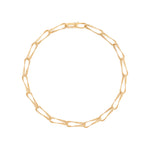 Marco Bicego Jewelry - Marrakech 18K Yellow Gold Twisted Double Coil Link Necklace | Manfredi Jewels