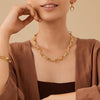 Marco Bicego Jewelry - Marrakech 18K Yellow Gold Twisted Double Coil Link Necklace | Manfredi Jewels