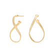 Marco Bicego Jewelry - Marrakech 18K Yellow Gold Twisted Irregular Small Hoops Earrings | Manfredi Jewels