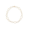Marco Bicego Jewelry - Marrakech Onde 18K Yellow Gold & Diamond Flat Link Collar Necklace | Manfredi Jewels