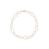 Marco Bicego Jewelry - Marrakech Onde 18K Yellow Gold & Diamond Flat Link Collar Necklace | Manfredi Jewels