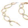 Marco Bicego Jewelry - Marrakech Onde 18K Yellow Gold & Diamond Flat Link Collar Necklace | Manfredi Jewels