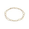Marco Bicego Jewelry - Marrakech Onde 18K Yellow Gold & Diamond Flat Link Collar Necklace | Manfredi Jewels