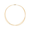 Marco Bicego Jewelry - Masai 18K Yellow Gold 2 Strand Diamond Station Collar Necklace | Manfredi Jewels