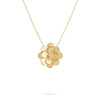 Marco Bicego Jewelry - Petali 18K Yellow Gold Diamond Large Flower Pendant Necklace | Manfredi Jewels