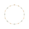 Marco Bicego Jewelry - Siviglia 18K Yellow Gold Aquamarine & Gold Necklace | Manfredi Jewels