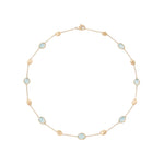 Marco Bicego Jewelry - Siviglia 18K Yellow Gold Aquamarine & Necklace | Manfredi Jewels