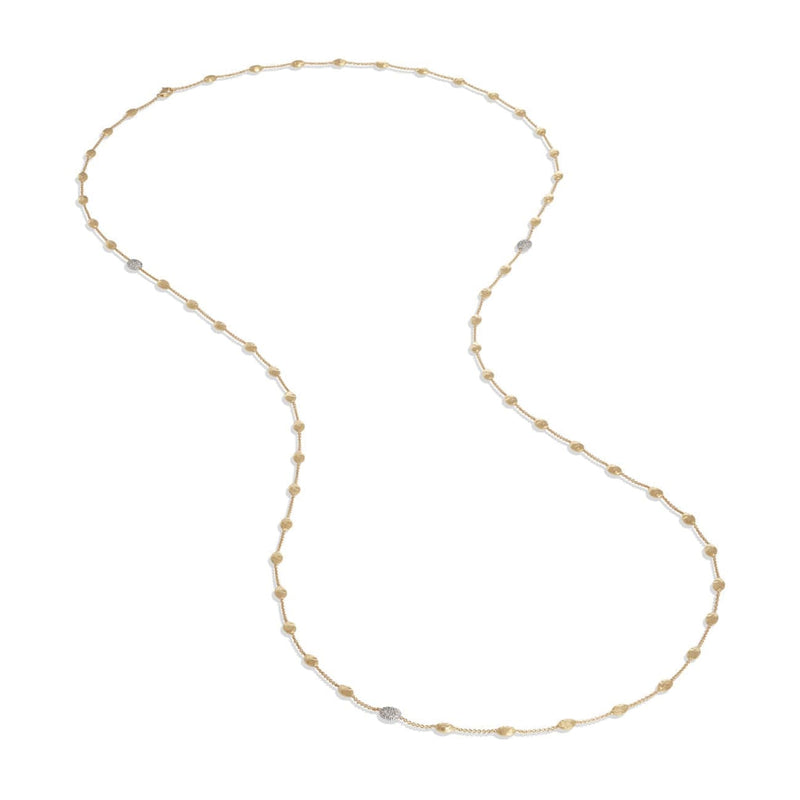 Marco Bicego Jewelry - Siviglia 18K Yellow Gold Large Bead Long Necklace | Manfredi Jewels