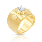 Mariani Jewelry - Augusta 18K Yellow Gold Diamond Ring | Manfredi Jewels