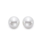 Mastoloni Jewelry - Akoya Pearl 14K Yellow Gold Stud 6-6.5mm A Earrrings | Manfredi Jewels