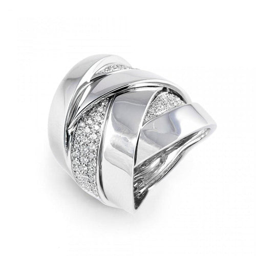 Mattioli Jewelry - Maldamore 18Kt White Gold Ring | Manfredi Jewels