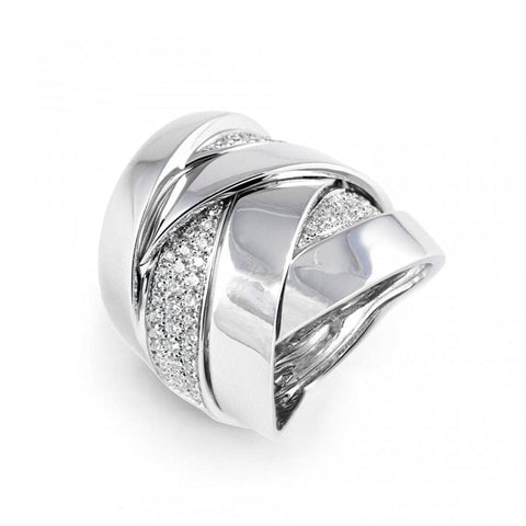 Maldamore 18Kt White Gold Ring