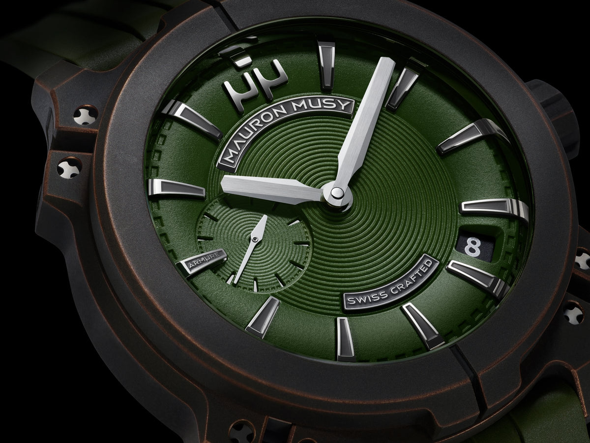 Mauron Musy Watches - ARMURE AGED HARD BRONZE | Manfredi Jewels