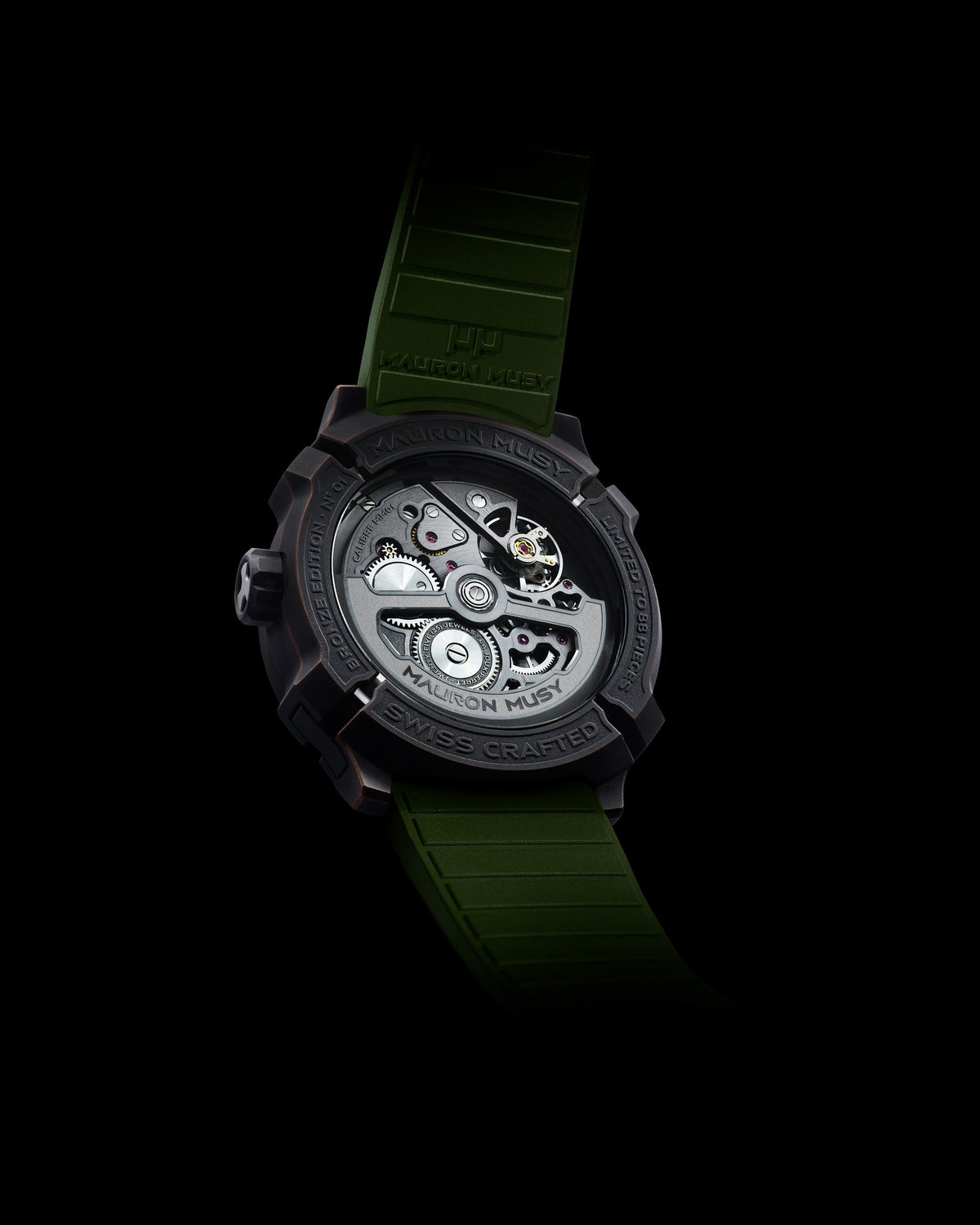 Mauron Musy Watches - ARMURE AGED HARD BRONZE | Manfredi Jewels