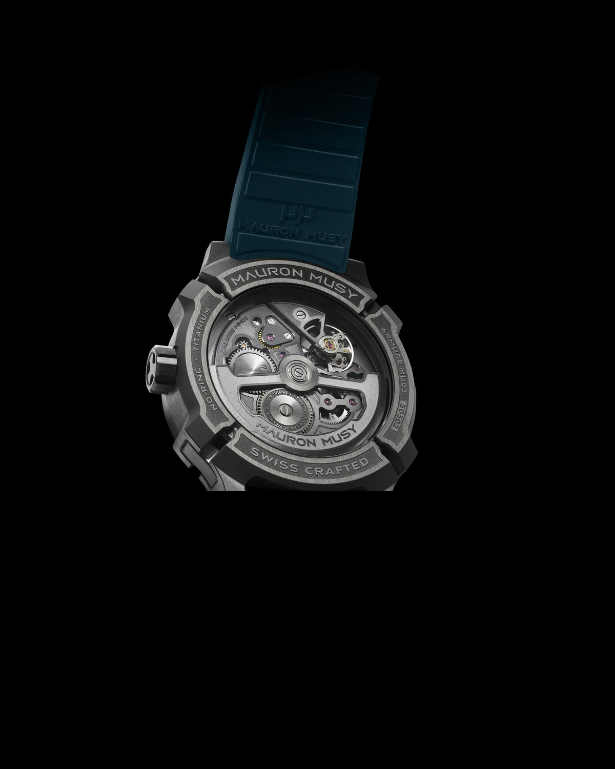 Mauron Musy Watches - ARMURE BLUE | Manfredi Jewels