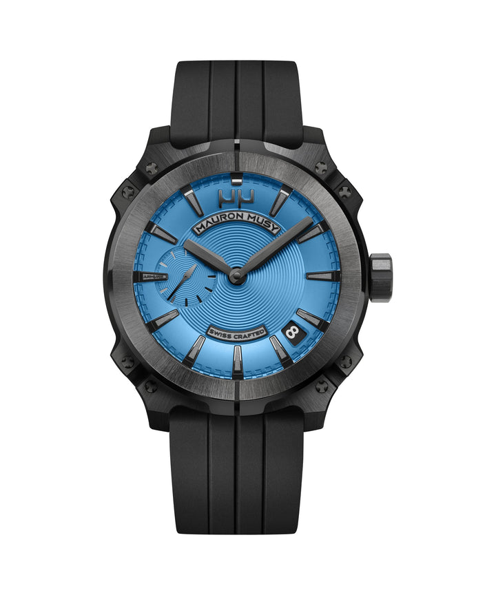 Mauron Musy Watches - ARMURE LIGHT BLUE | Manfredi Jewels