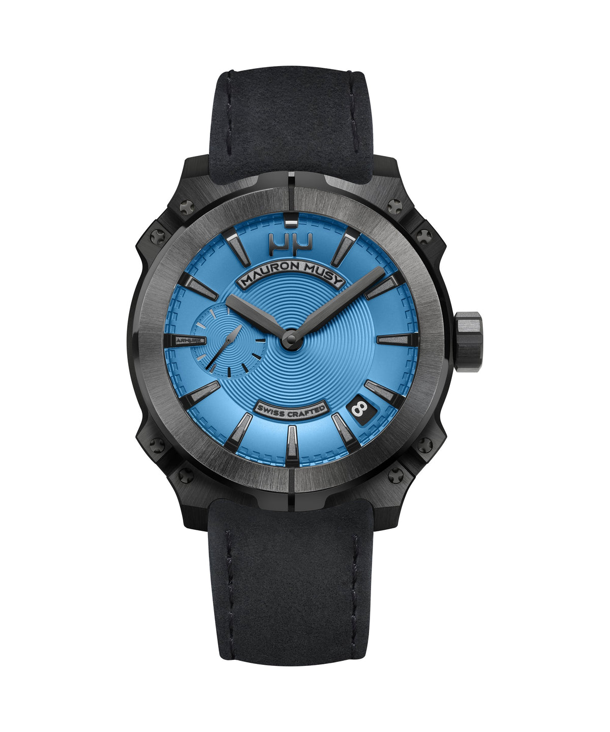 Mauron Musy Watches - ARMURE LIGHT BLUE | Manfredi Jewels