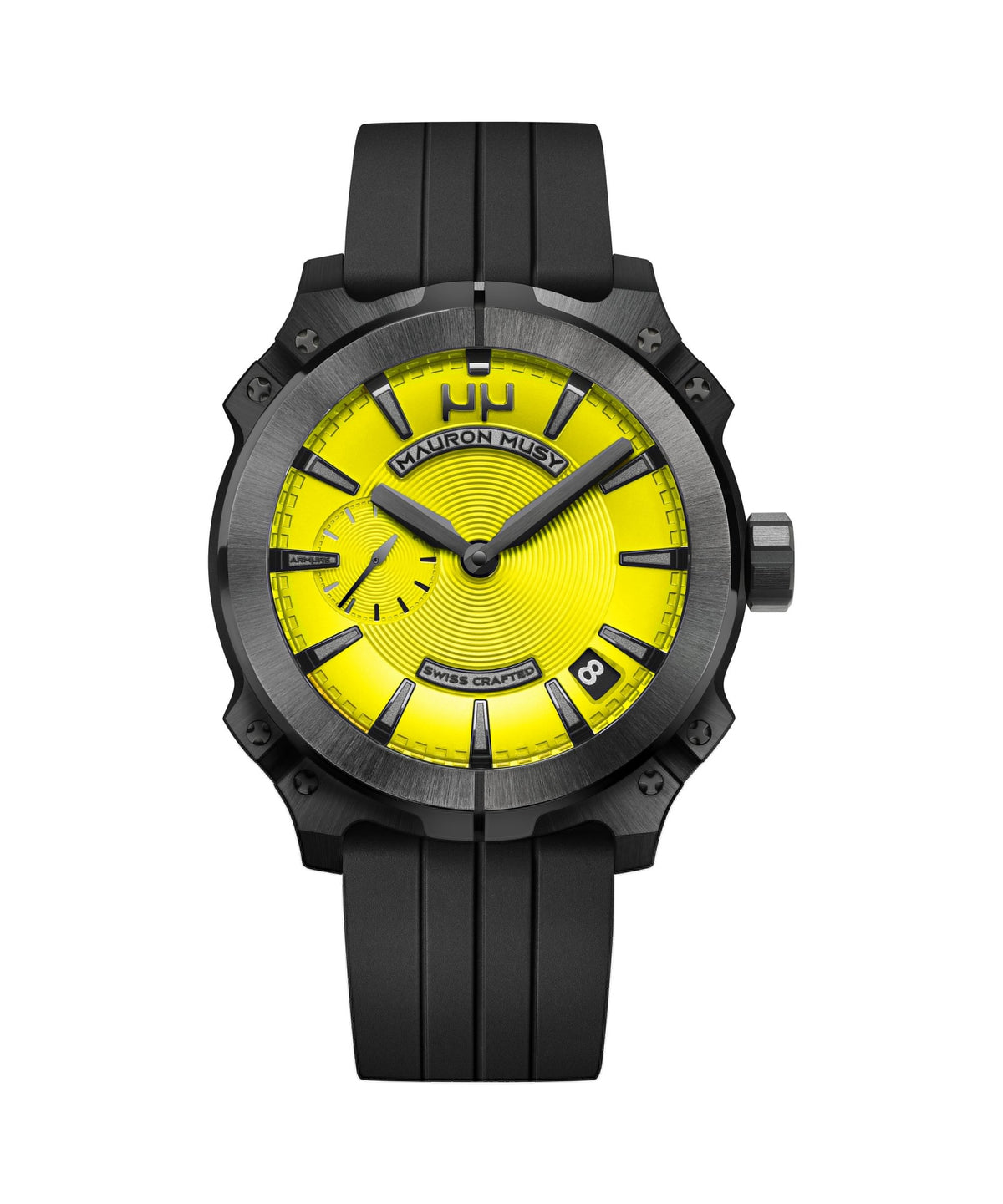 Mauron Musy Watches - ARMURE YELLOW | Manfredi Jewels
