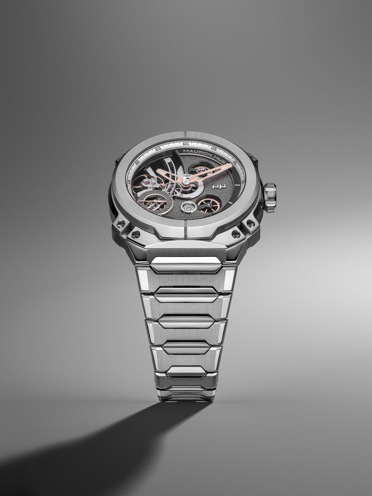 Mauron Musy Watches - NODE GRAINED ANTHRACITE | Manfredi Jewels