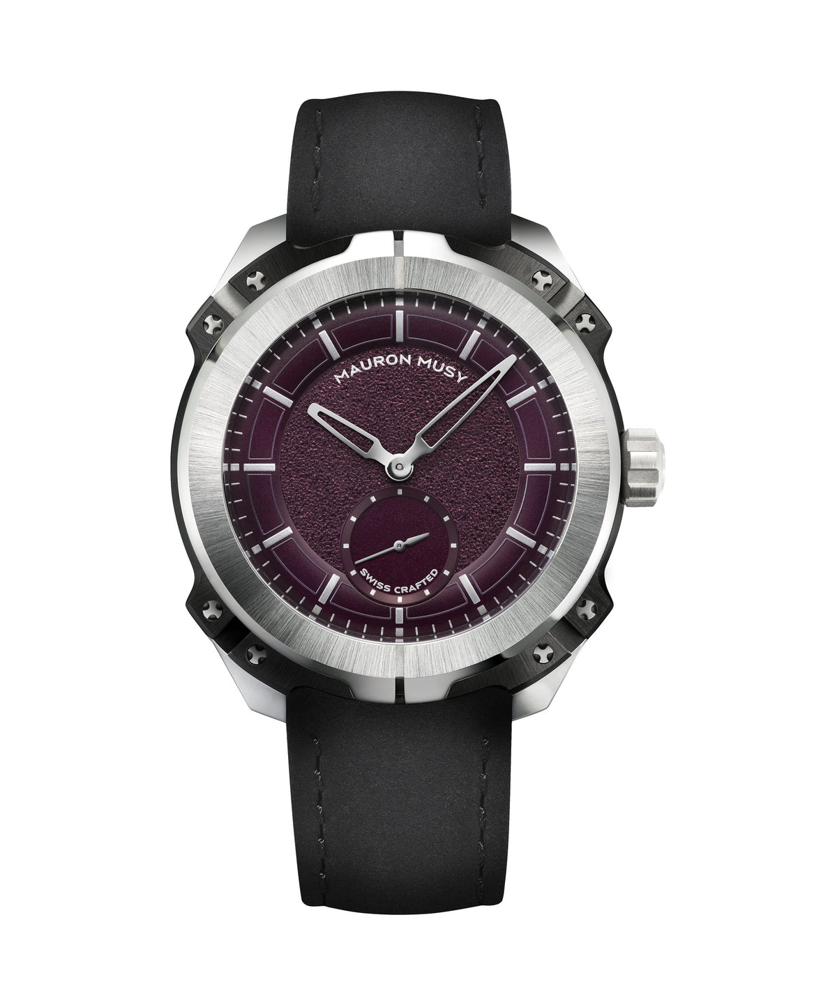 Mauron Musy Watches - UNIX AUBERGINE | Manfredi Jewels
