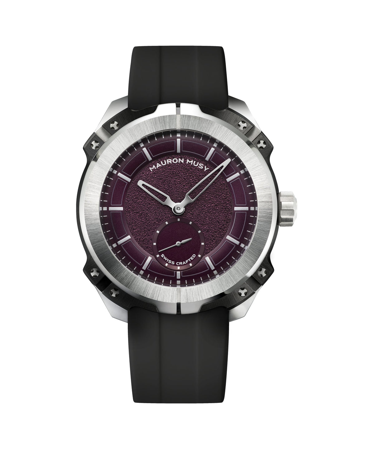Mauron Musy Watches - UNIX AUBERGINE | Manfredi Jewels