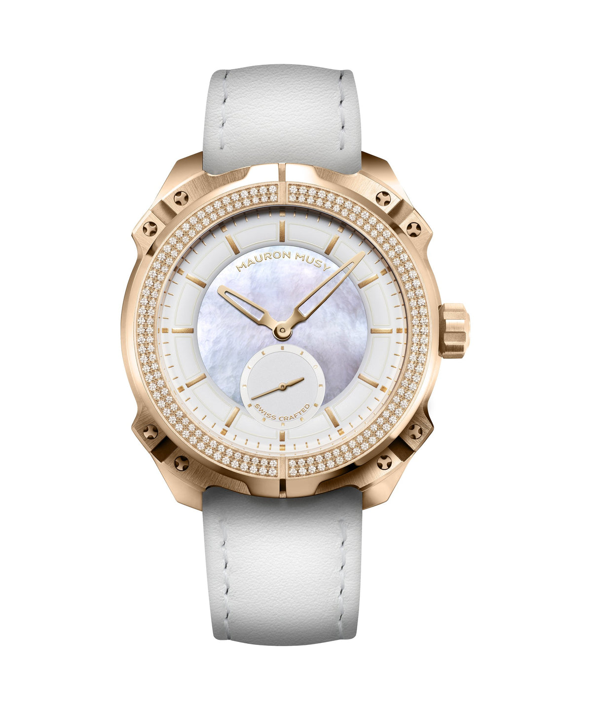 Mauron Musy Watches - UNIX GOLD MOTHER OF PEARL | Manfredi Jewels