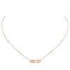 Messika Jewelry - Baby Move 18K Rose Gold Diamond Necklace | Manfredi Jewels