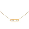 Messika Jewelry - Baby Move 18K Yellow Gold Diamond Necklace | Manfredi Jewels