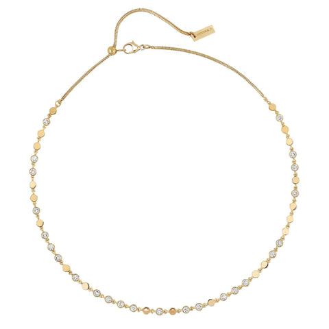 D-Vibes 18K Yellow Gold Petite Model Necklace