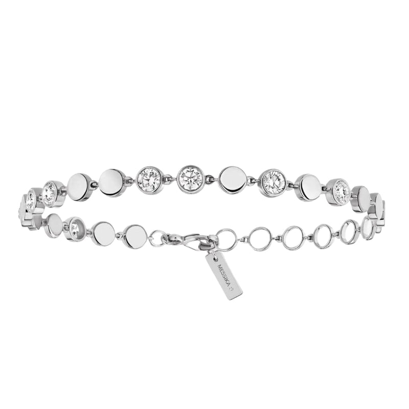 Messika Jewelry - D - Vibes Mm 18K White Gold Bracelet | Manfredi Jewels